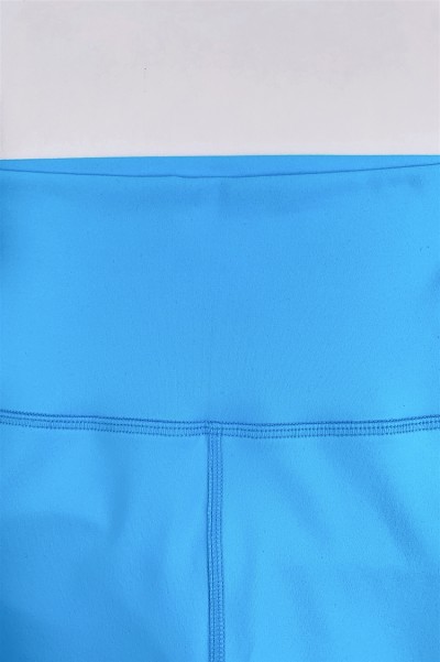 Online order custom-made warm-up cheerleading uniform design blue training cheerleading uniform cheerleading uniform shop CH209 detail view-1
